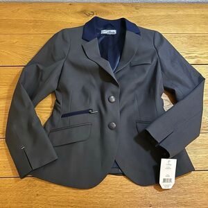NWT Alaska Airlines Luly Yang gray blazer pxs